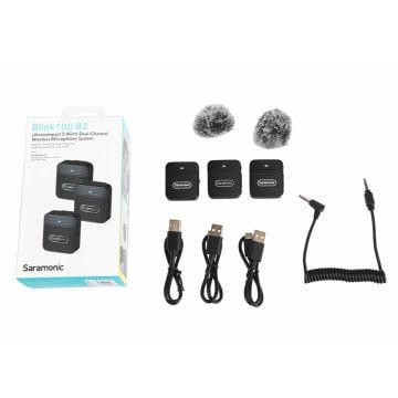 Saramonic Blink 100 B2 Kablosuz Yaka Mikrofonu