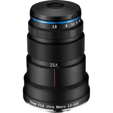 Laowa 25mm f/2.8 2.5-5X Ultra-Macro Canon EF Mount Lens