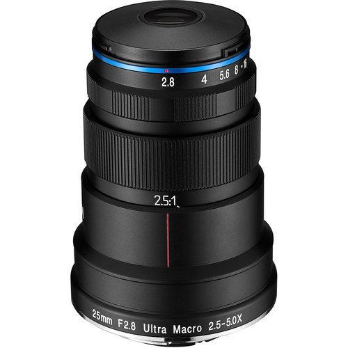 Laowa 25mm f/2.8 2.5-5X Ultra-Macro Nikon F Mount Lens
