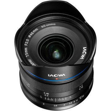 Laowa 7.5mm f/2 MFT (Standard Siyah) MFT Mount Lens