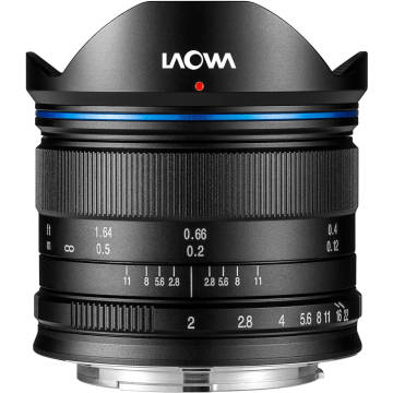 Laowa 7.5mm f/2 MFT (Standard Siyah) MFT Mount Lens