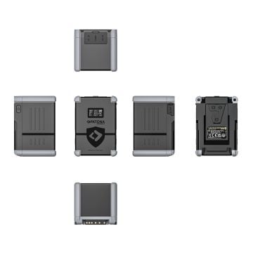 PATONA PROTECT V-Mount Akku V150-PD100 148Wh USB-C USB-A D-Tap 2xDC-out