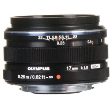 Olympus M.Zuiko Digital 17mm Lens 1:1.8