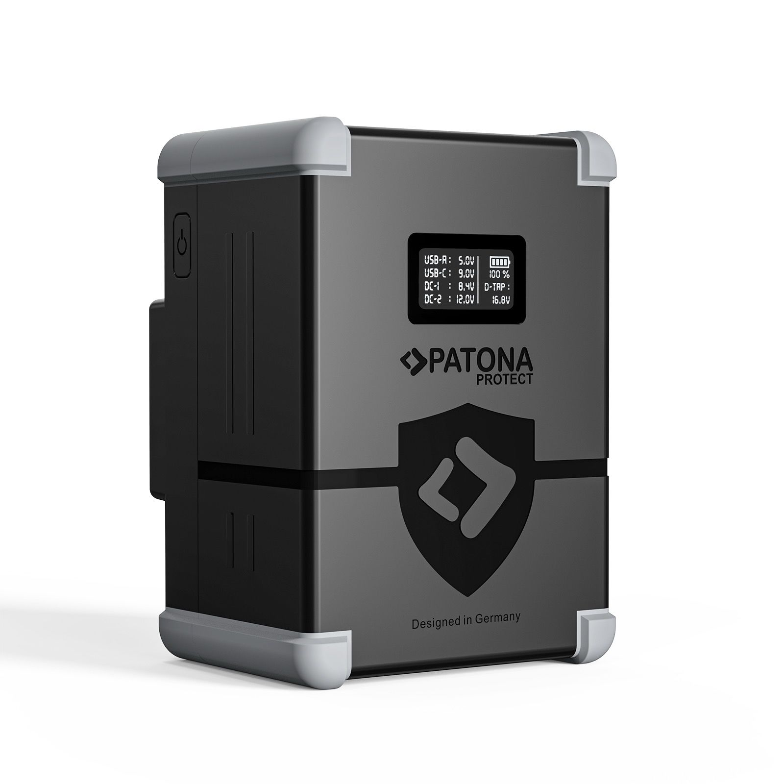 PATONA PROTECT Gold Mount Batarya G150-PD100 148Wh USB-C USB-A D-Tap 2xDC-out