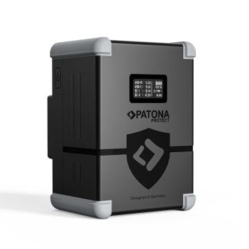 PATONA PROTECT Gold Mount Batarya G150-PD100 148Wh USB-C USB-A D-Tap 2xDC-out