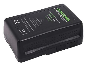 Premium Battery V-Mount f. Sony BP-190WS, 13200mAh, 14.4V, USB-Output