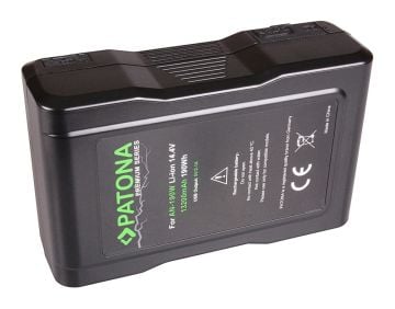Patona Premium Battery Gold Mount f. Anton Bauer Kamera AN-190W, 13200mAh Batarya