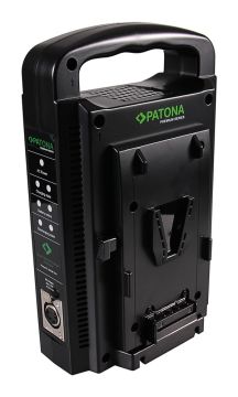 PATONA Dual V-Mount Şarj Cihazı f. Sony BP-95W BP-GL65 BP-190WS incl. 4-Pin XLR