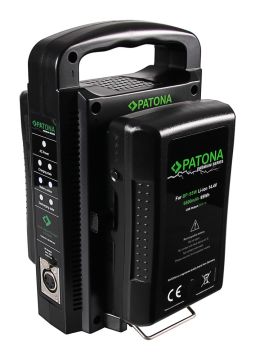 PATONA Dual V-Mount Şarj Cihazı f. Sony BP-95W BP-GL65 BP-190WS incl. 4-Pin XLR