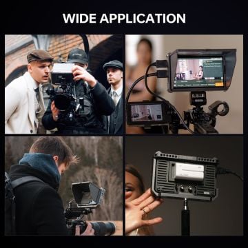 Viltrox DC-X3 6'' HDMI/SDI 2000nit Dokunmatik Kamera Üstü Monitör