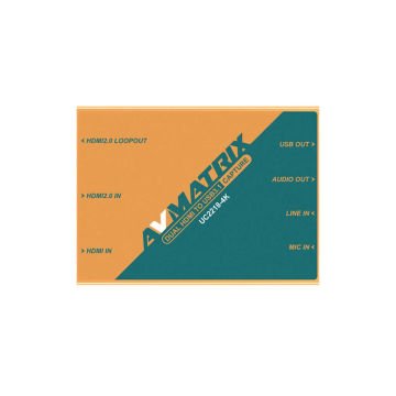 Avmatrix UC2218-4K Çift HDMI Girişli Capture Kart