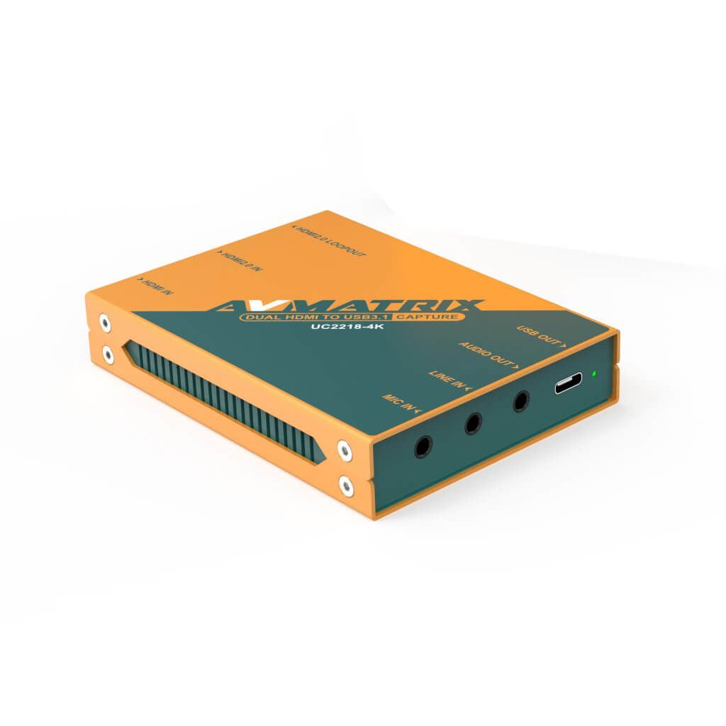 Avmatrix UC2218-4K Çift HDMI Girişli Capture Kart