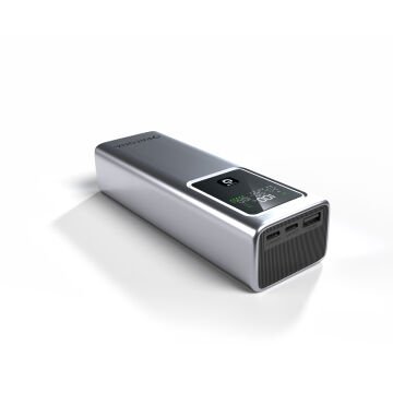 PATONA 4237 Platinum 100W Powerbank, 20000mAh Taşınabilir Şarj Cihazı, 100W PD3.0 Hızlı Şarj, 2 USB-C ve 1 USB-A Portlu, LCD Ekranlı