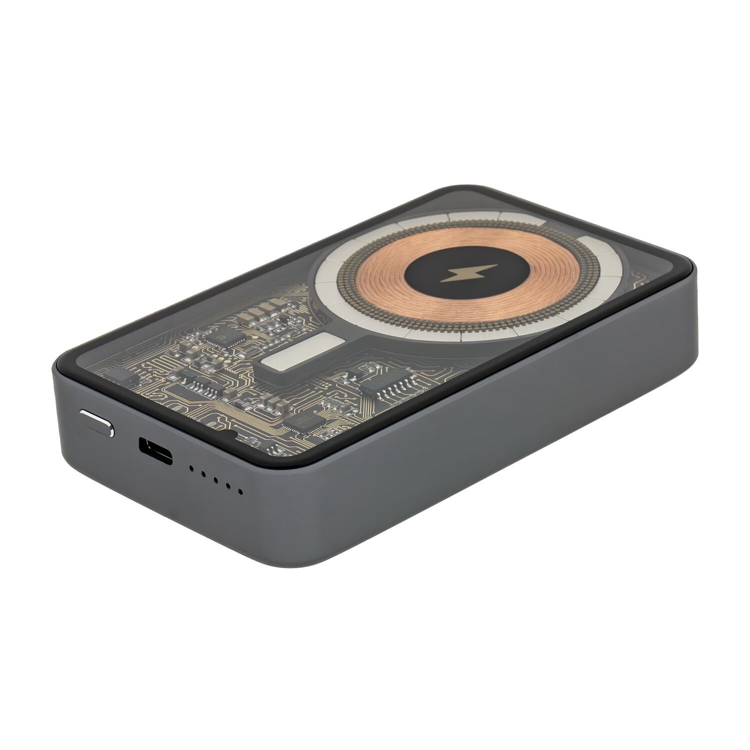 Patona Clear 3.0 Powerbank – 10.000mAh, PD20W, Magsafe Kablosuz Hızlı Şarj