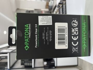 Patona Clear 3.0 Powerbank – 10.000mAh, PD20W, Magsafe Kablosuz Hızlı Şarj