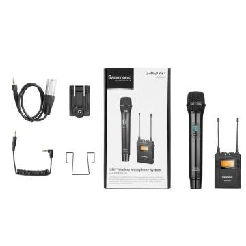 Saramonic UwMic9-JP Kit 2 ワイヤレスマイク Saramonic、UwMic9 Kit2、800MHz、ピンマイク、動画撮影用 送料無料