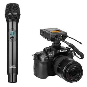 Saramonic UwMic9 (RX9 + HU9) 1 Verici + 1 Alıcı Kablosuz El Mikrofonu
