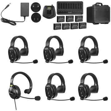 Saramonic WiTalk-WT6S  6-Kişilik Intercom (Yedek Pilli)
