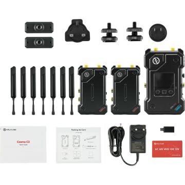 Hollyland Cosmo C2 2TX + 1RX Kablosuz Video İletim Sistemi — 1080p Full HD, SDI & HDMI