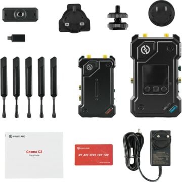 Hollyland Cosmo C2 1TX + 1RX: 1000m Mesafede 33ms Gecikmeli Profesyonel Kablosuz Video Sistemi